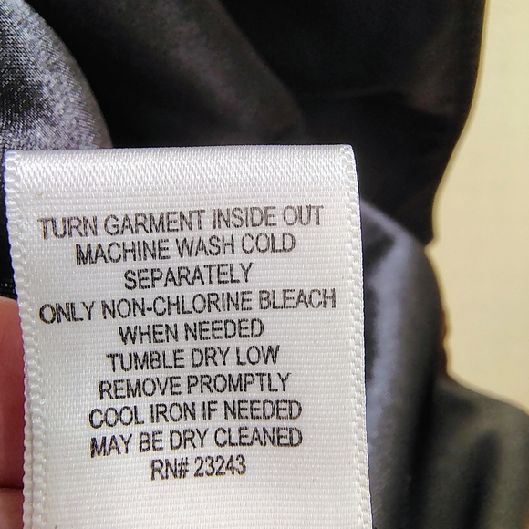 New York & Company Black Belted Trench Coat | Size Small - Picture 5 of 9